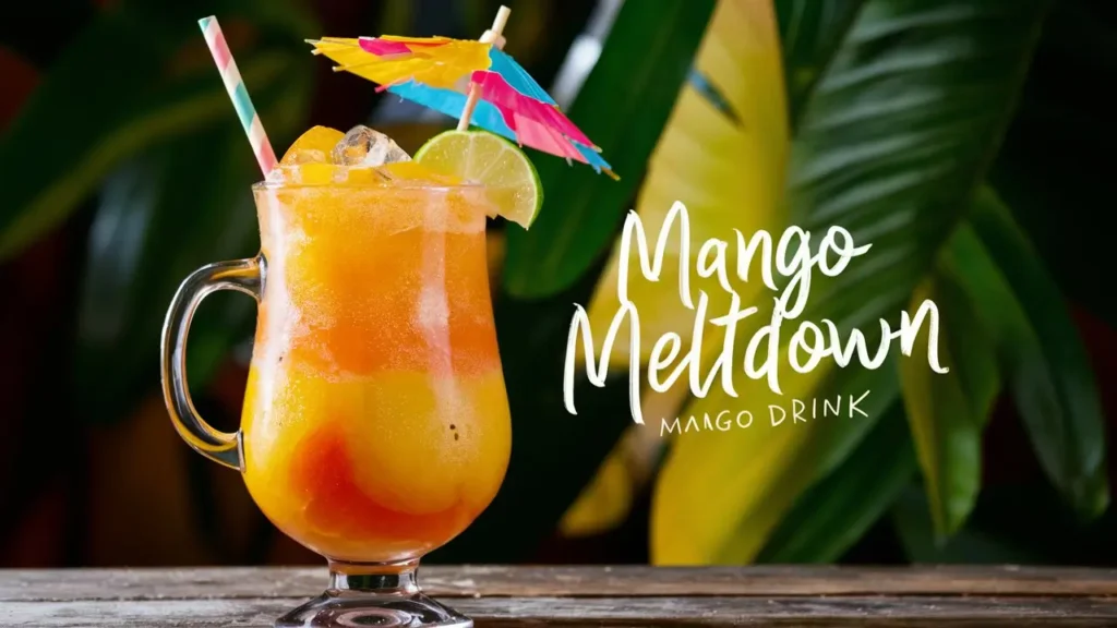 Mango Meltdown Drink Recipe