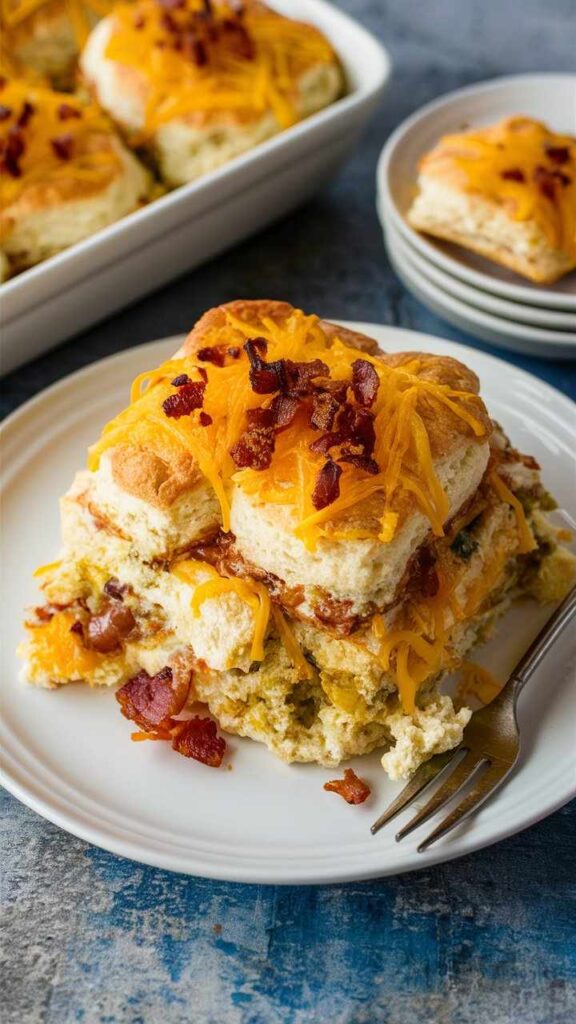 Canned Biscuit Breakfast Casserole