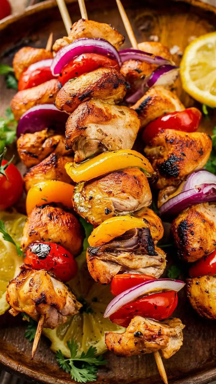 Delicious Grilled Mediterranean Chicken Skewers for BBQ Lovers