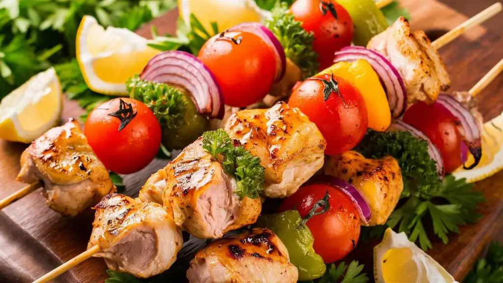 Delicious Grilled Mediterranean Chicken Skewers for BBQ Lovers