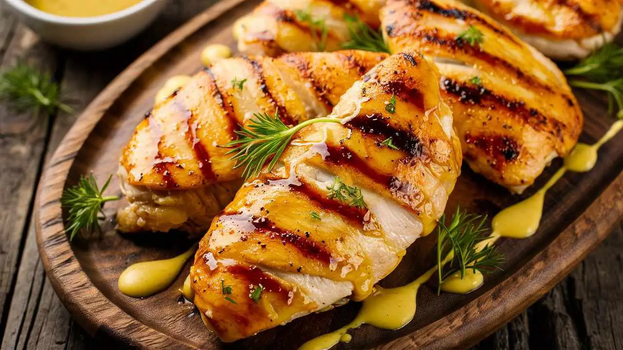 Honey Mustard Grilled Chicken