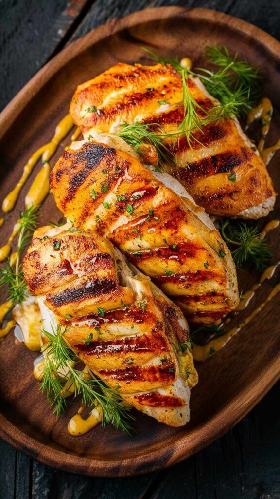 Honey Mustard Grilled Chicken