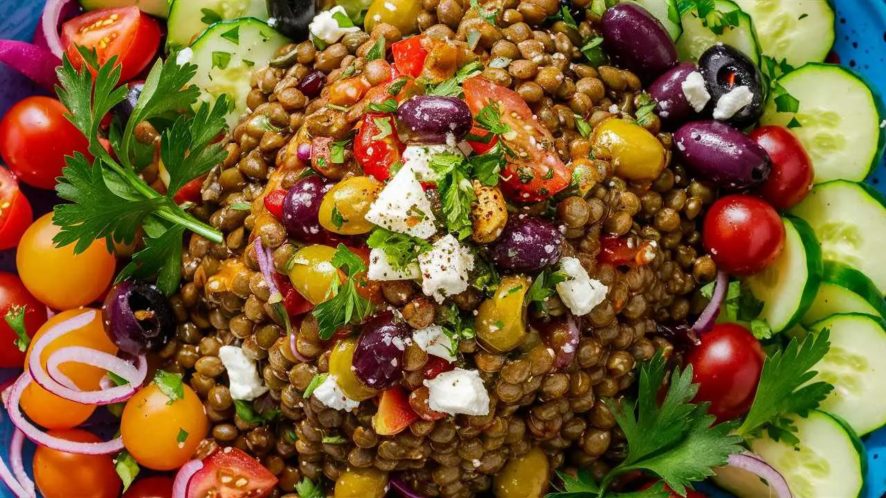 Mediterranean Lentil Salad