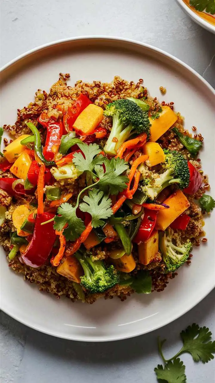 Delicious Quinoa Veggie Stir Fry Recipe - Quick & Healthy