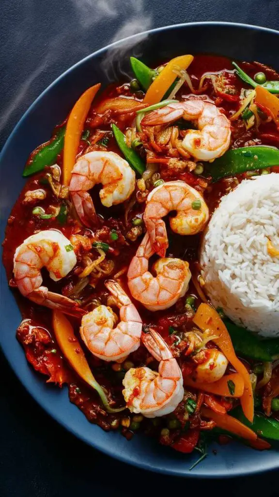 Spicy Shrimp Stir Fry Recipe