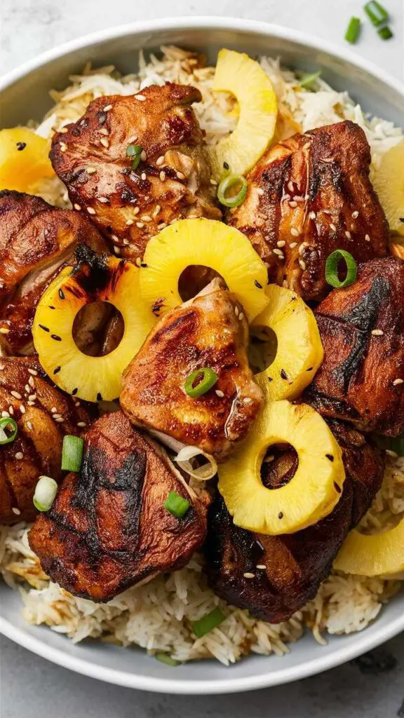 Teriyaki Pineapple Grilled Chicken