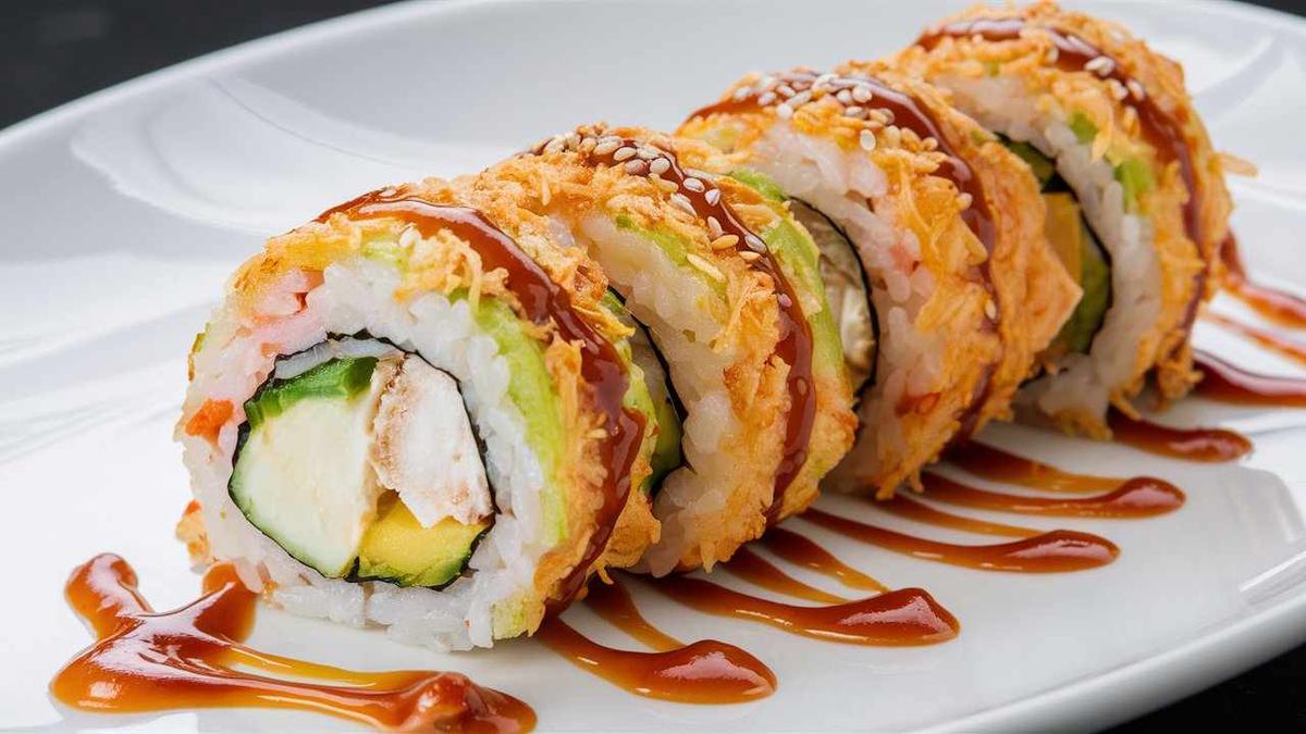 California Crunch Roll Sushi Recipe