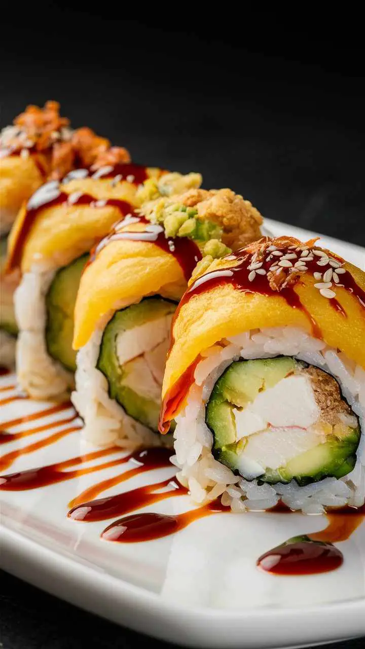 California Crunch Roll Sushi Recipe