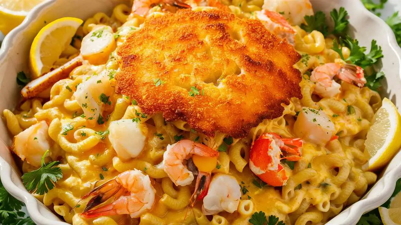 Seafood Macaroni and Cheese Recipe