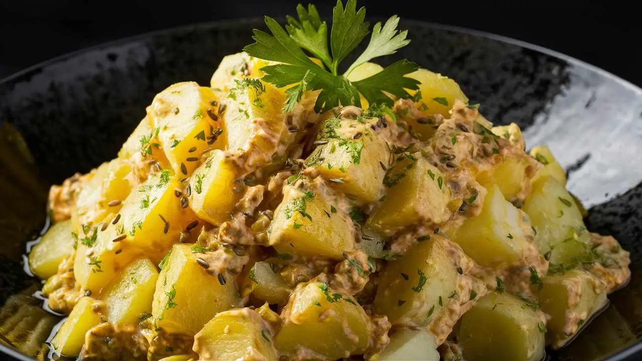 Creamy Potato Salad with Celery Seed