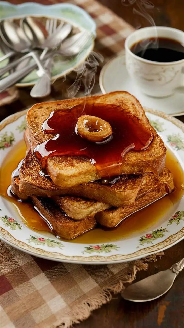 French Toast Recipe with Maple Syrup