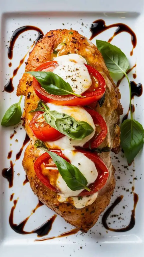 Baked Caprese Chicken