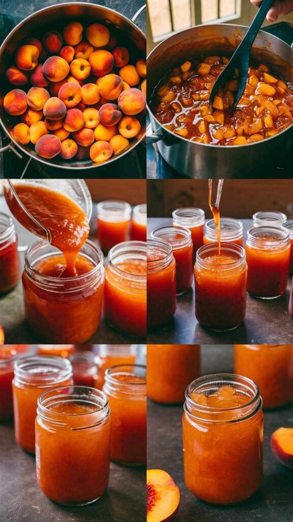 Peach Jam Recipe Canning