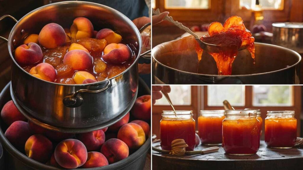 Peach Jam Recipe Canning