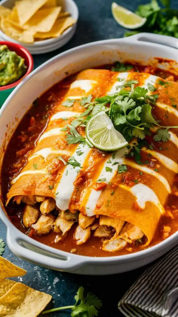 chicken enchilada casserole