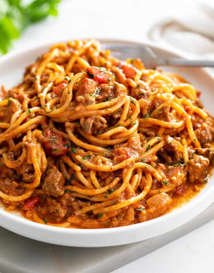 tacos spaghetti