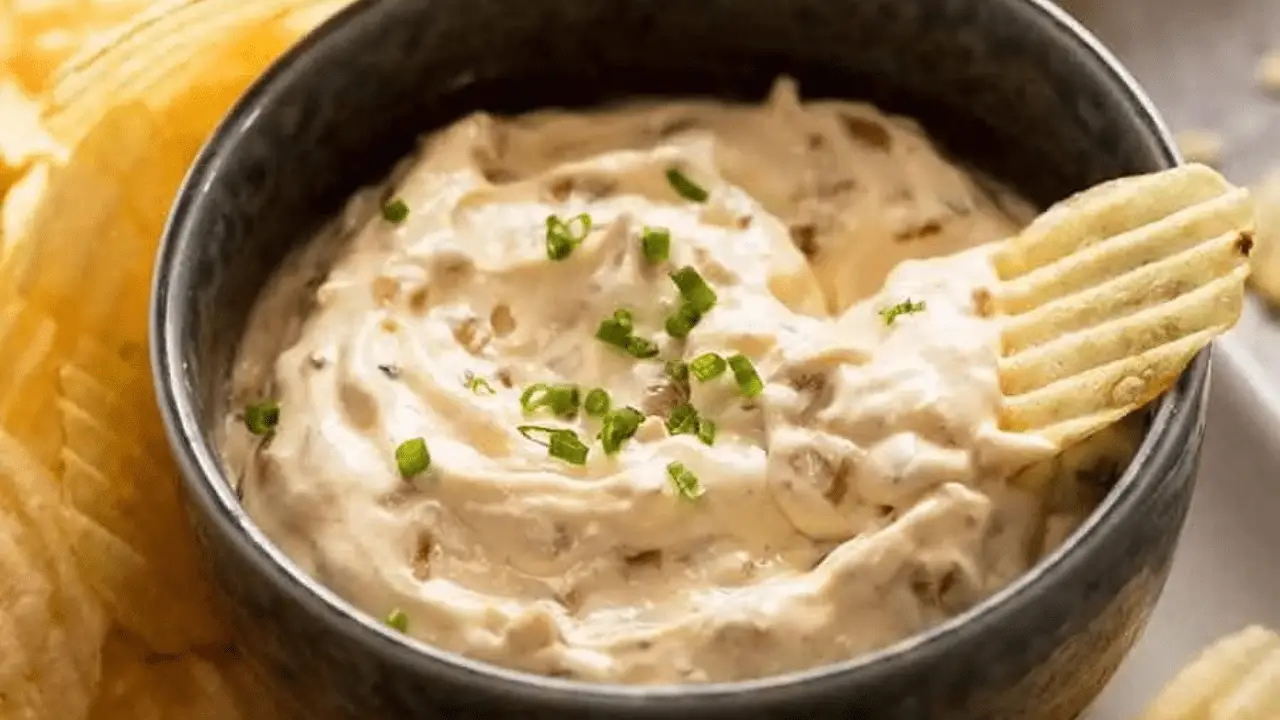 French Onion Dip From Scratch