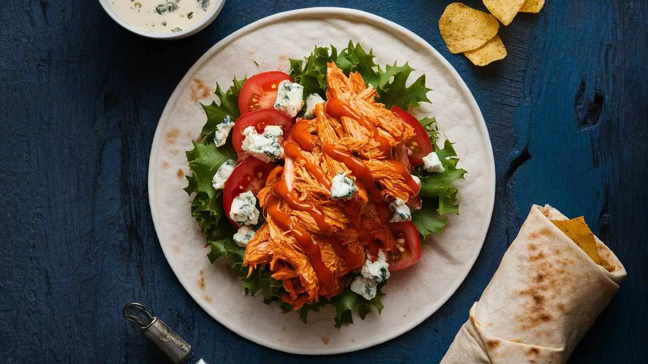 How to Make Buffalo Chicken Wraps