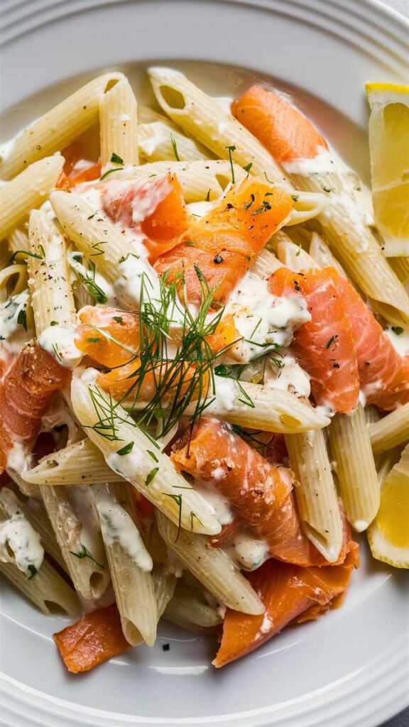 Smoked Salmon Pasta