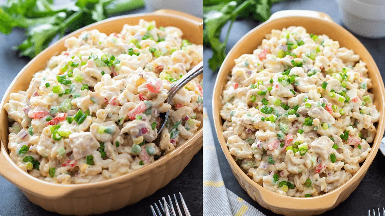 Macaroni Salad Recipe with Tuna