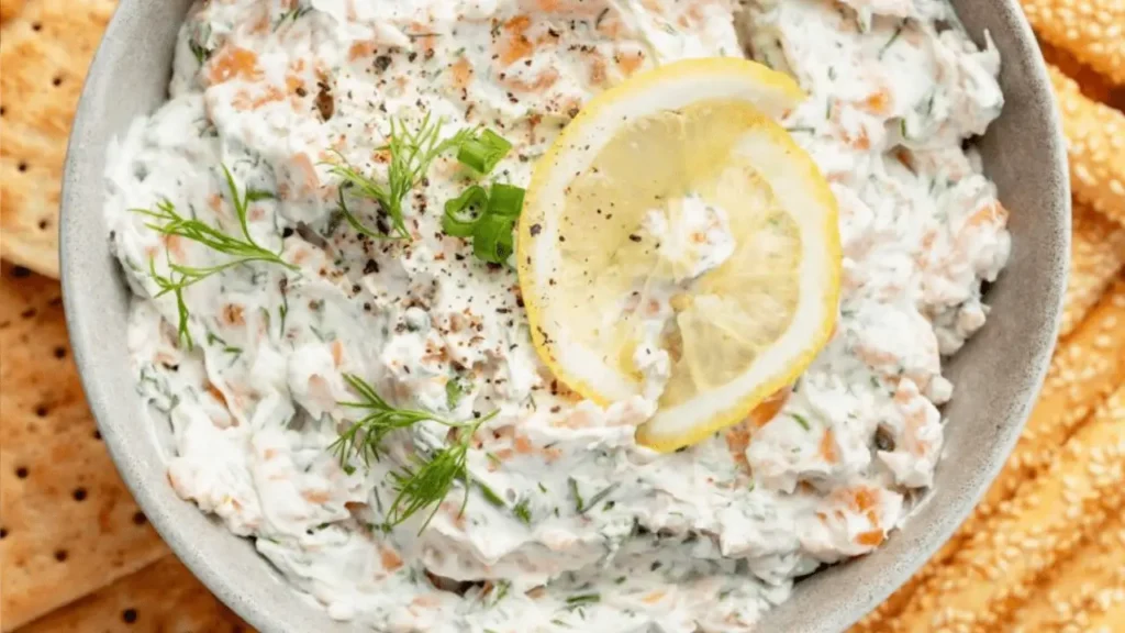 smoked salmon dip.