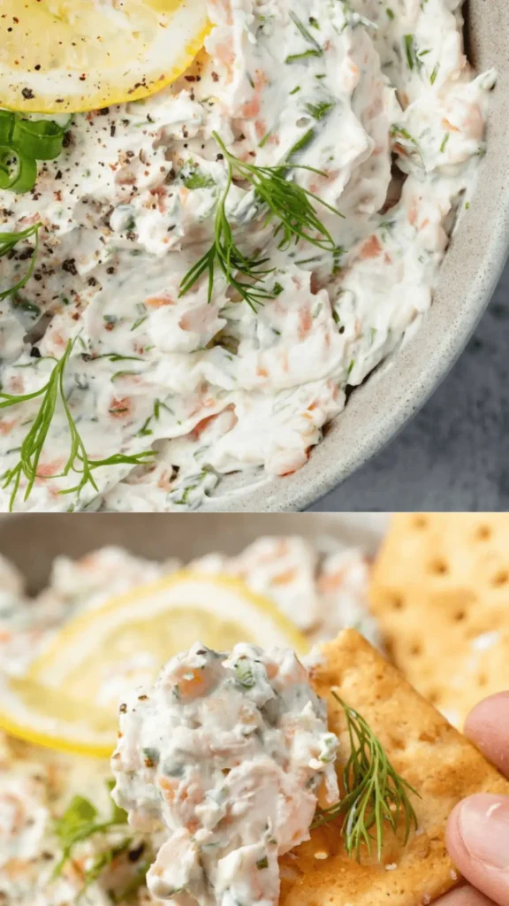 smoked salmon dip.