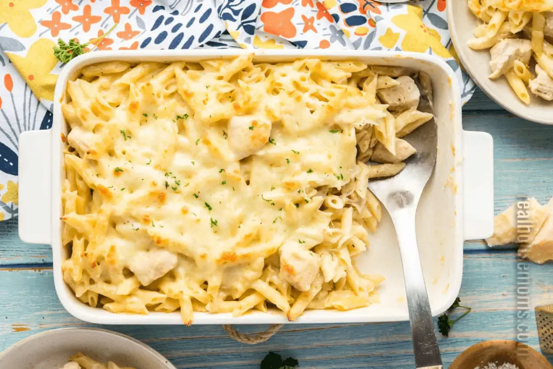 Chicken Alfredo Casserole