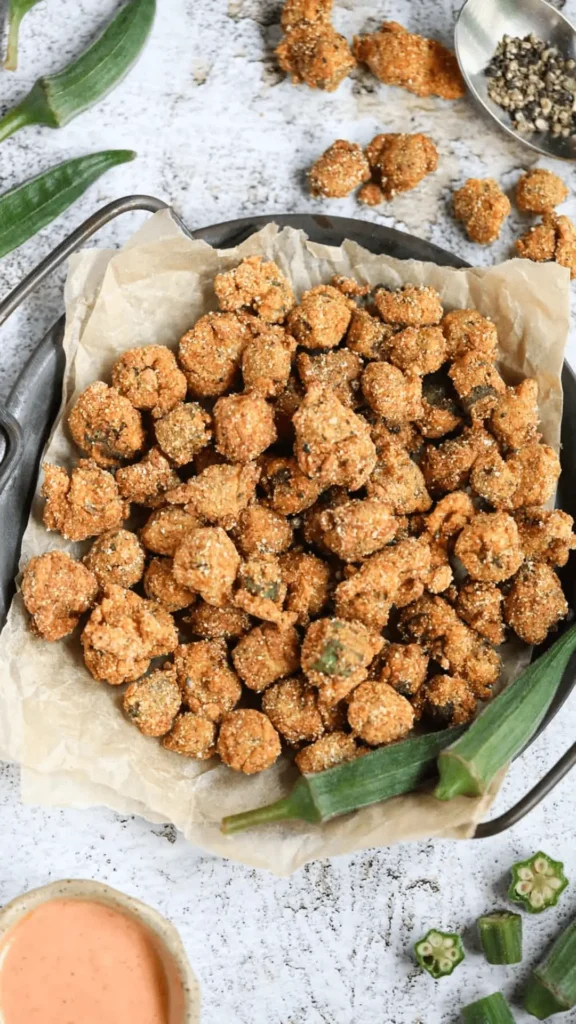 Fried Okra Recipe