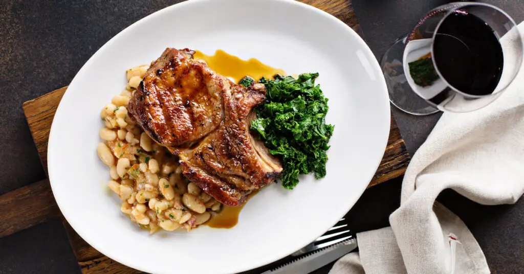 Apple Cider Braised Pork Chops