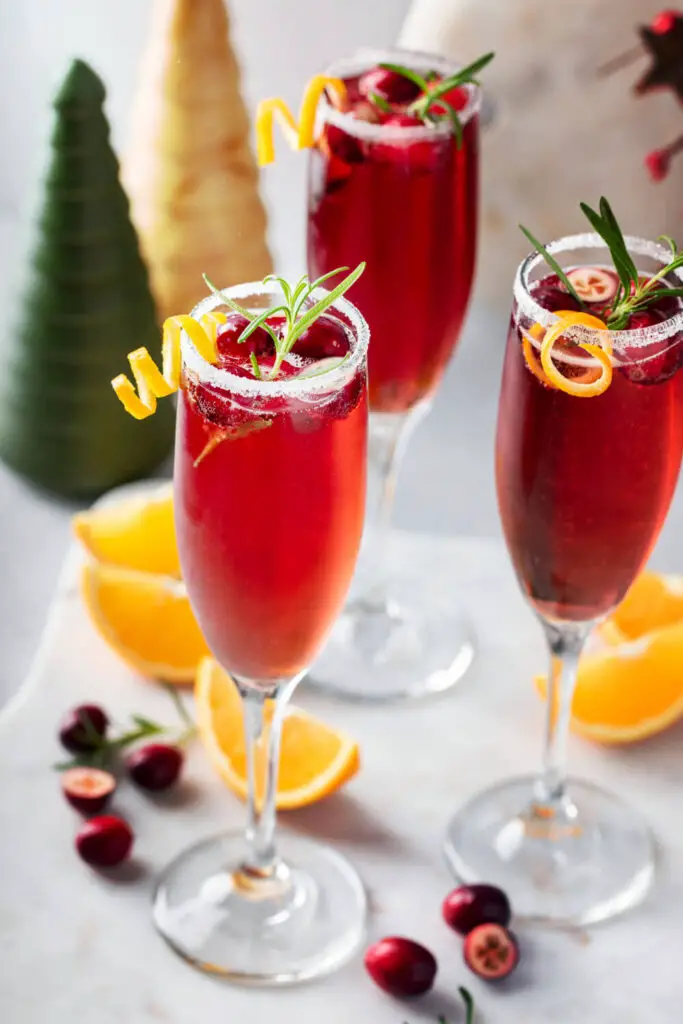 Cranberry Mimosa