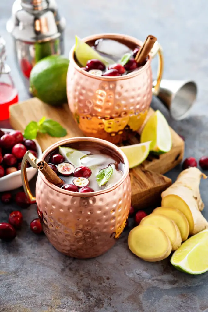 Cranberry Moscow Mule