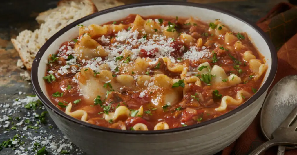 Lasagna Soup