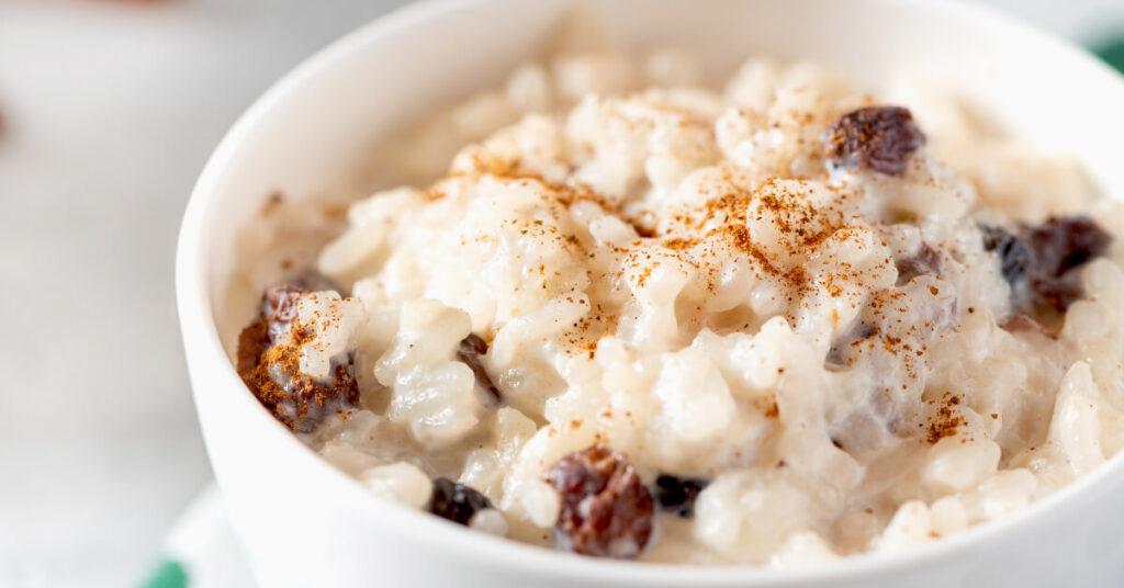 Rice Pudding with Cooked Rice