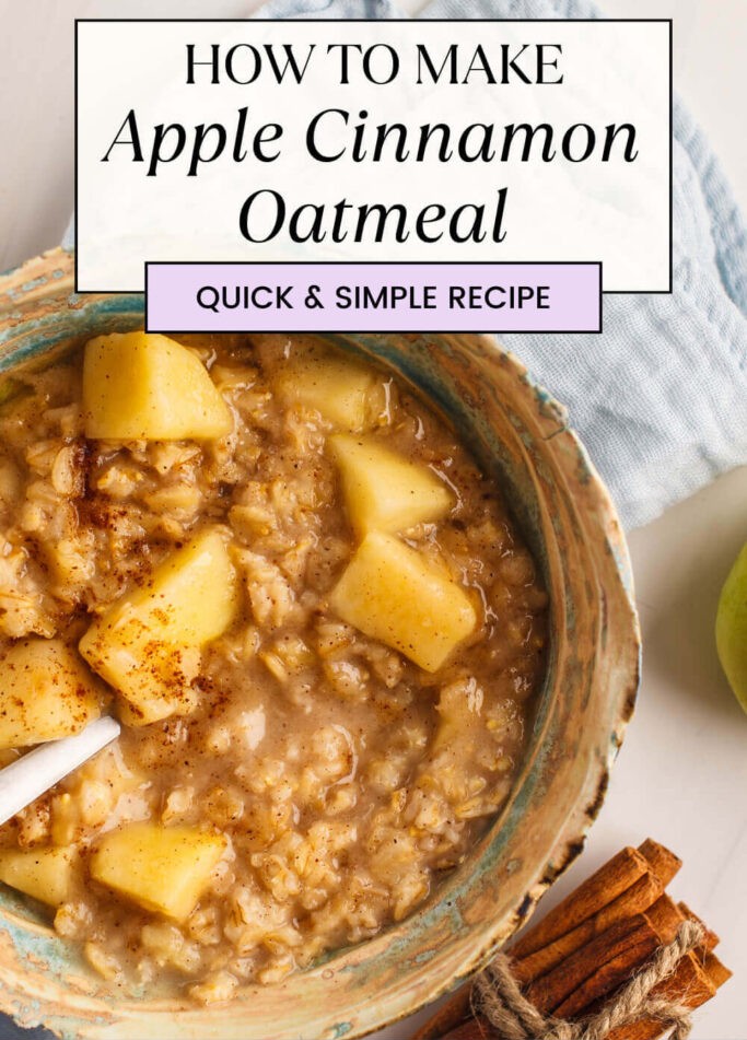 Apple Cinnamon Oatmeal