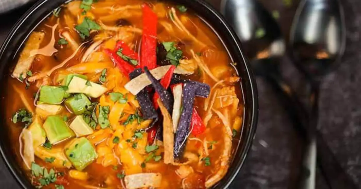 Crock Pot Chicken Tortilla Soup