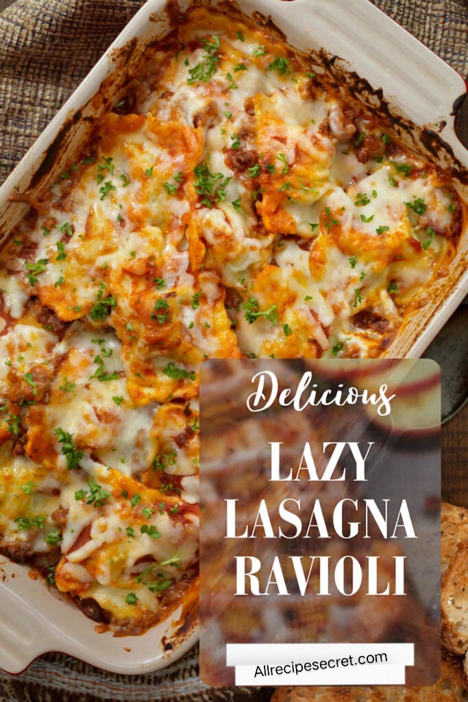 Lazy Lasagna Ravioli