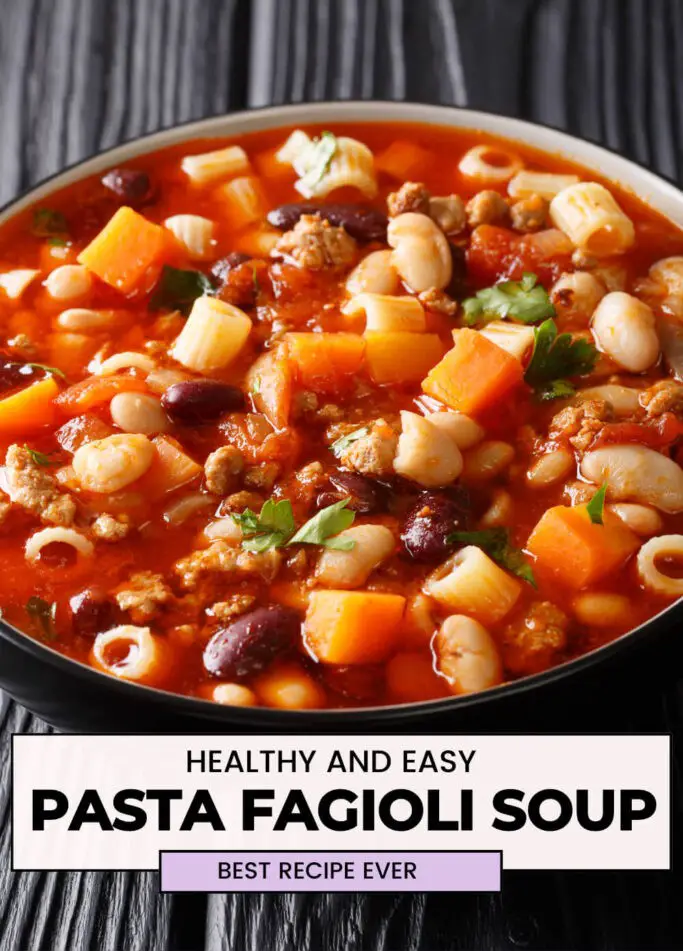 Pasta Fagioli Soup Recipe