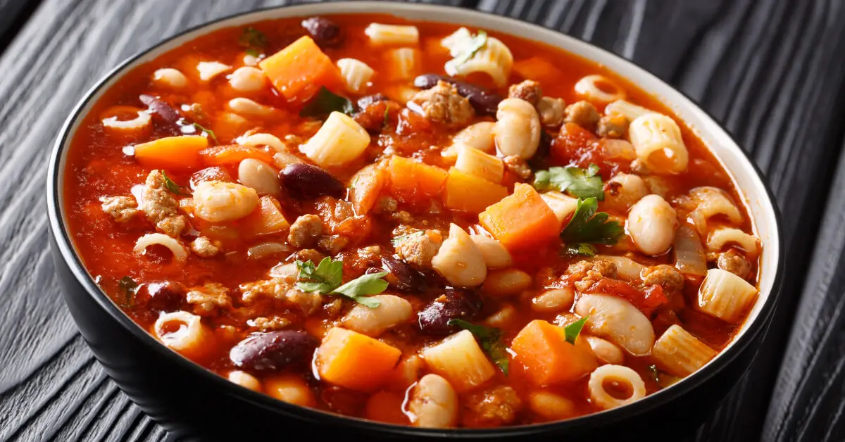 Pasta Fagioli Soup Recipe