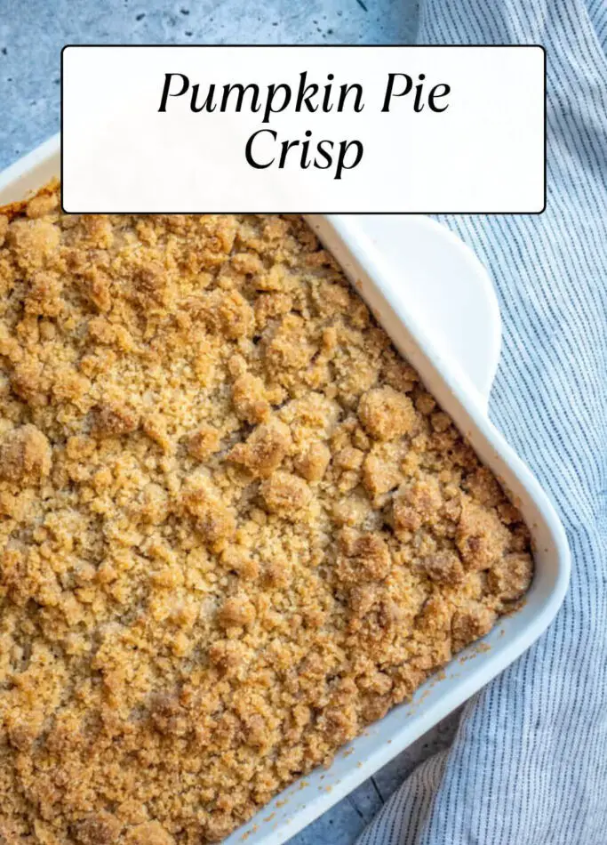 Pumpkin Pie Crisp