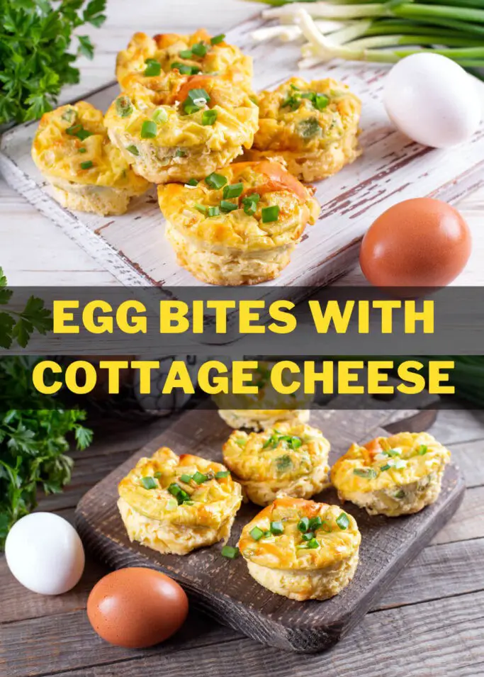 Egg Bites with Cottage Cheese