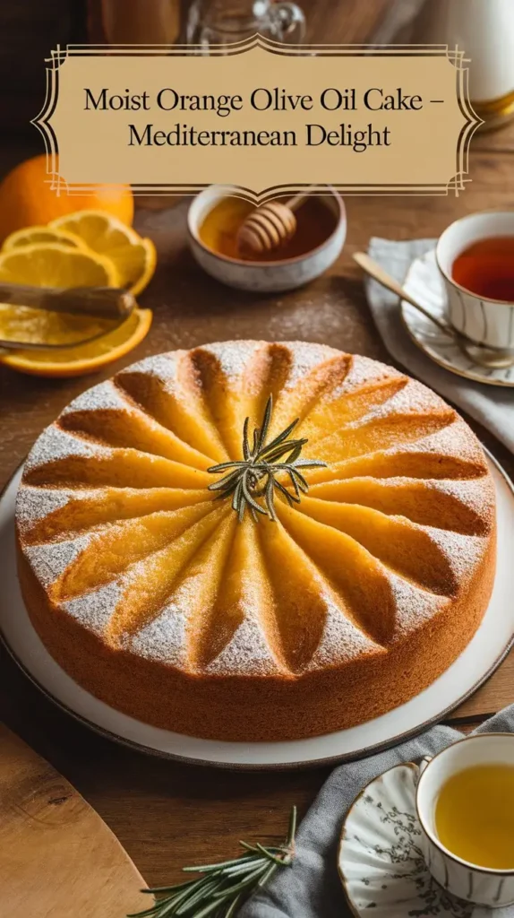 Orange Olive Oil Cake